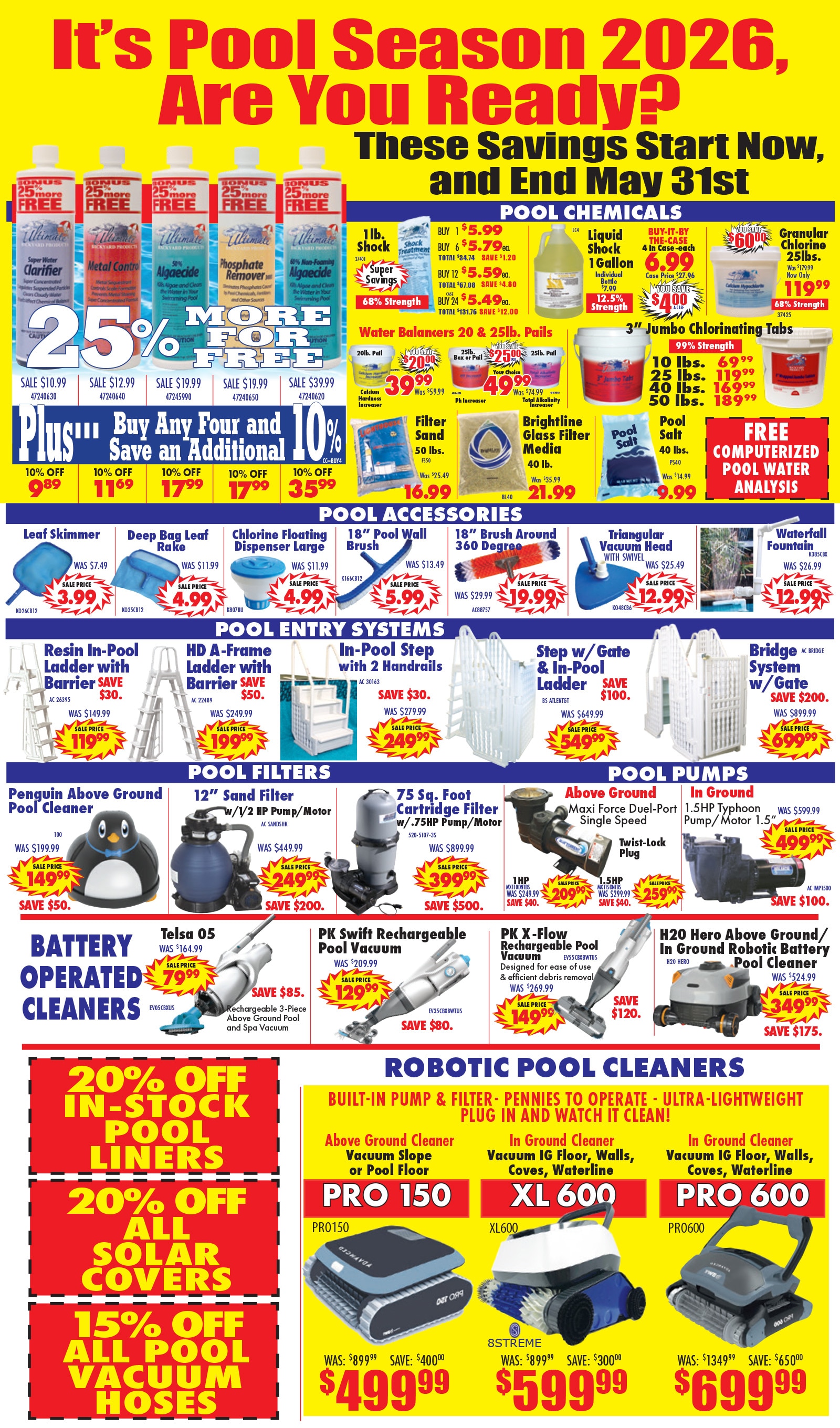 Spring Sale